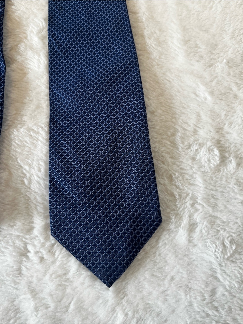 Vintage Brooks Brothers Navy Geometric Men's Tie